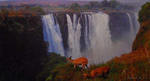 Richard du Toit - Wet Deer (free postage)