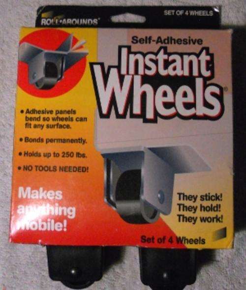 4 Furniture wheels