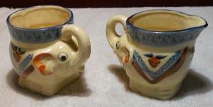 Old Japanese Mug and Jug