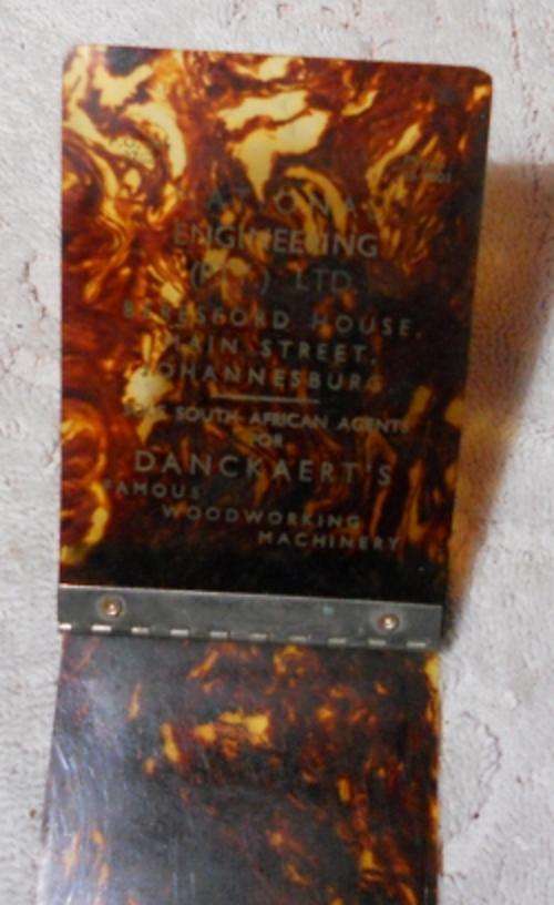 Tortoiseshell Notepad Holder - National Engineering