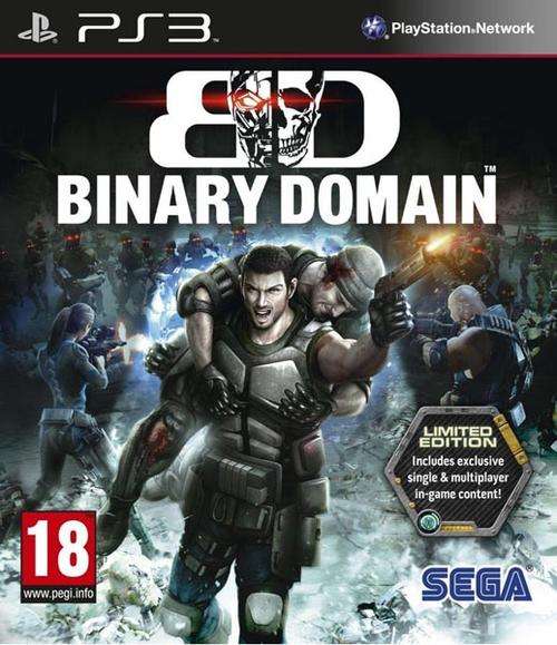 BINARY DOMAIN LIMITED EDITION [ PS3 ] [ NEW & SEALED ] [ *R1 BID INCREMENT* ] [ FREE SHIPPING ]