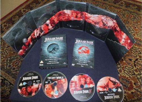 Jurassic Park Trilogy (4 Disc Ultimate Collection Digipack Edition)