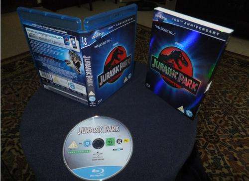 Jurassic Park Blu-Ray (Augmented Reality Edition with DTS HD Master Audio) [UK Import]