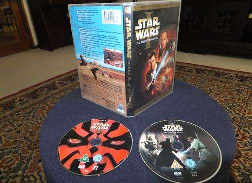 Star Wars - Episode 1: The Phantom Menace DVD (2 Disc Edition with internal artwork and dvd guide)