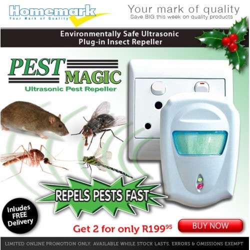 PEST MAGIC ULTRASONIC PEST REPELLER
