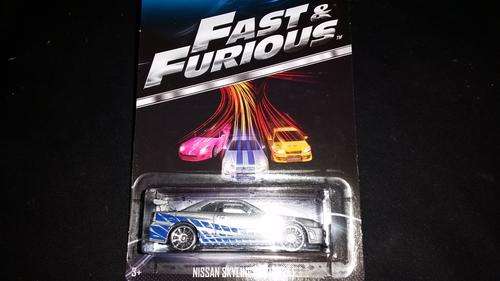 Hot Wheels Fast & Furious - Nissan Skyline GT-R (R34)