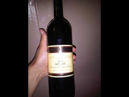 2003 Merlot from Zonneblom Cellars