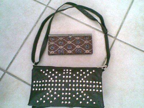 GR8 COMBO GIFT SET<<BAG & WALLET-BROWN>>