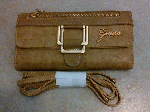 STUNNING GUESS WALLET-MOCCA