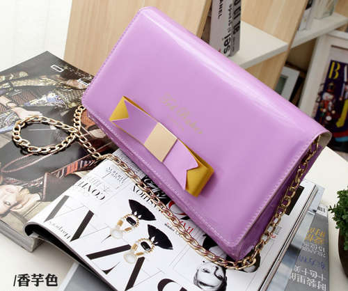 TED BAKER CLUTCH BAG- LILAC