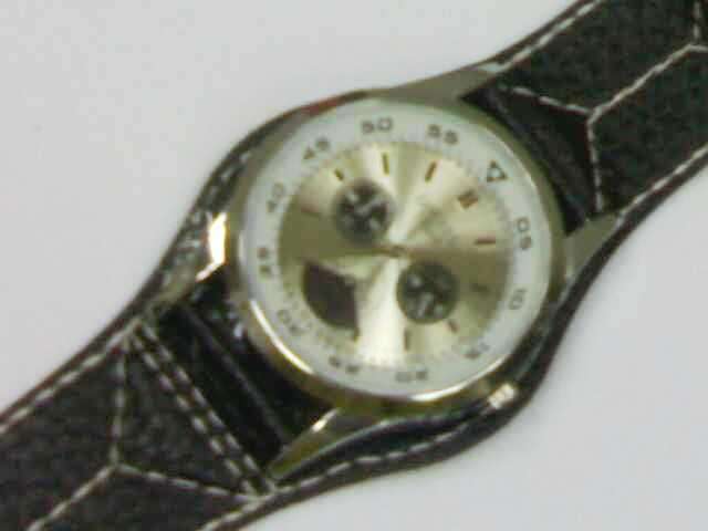 "DIESEL TIME" MENS WATCH-BLK