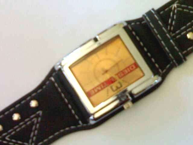 "DIESEL TIME" MENS WATCH-BROWN