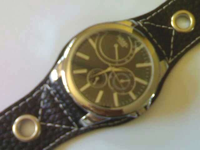 "DIESEL TIME" MENS WATCH-BLACK