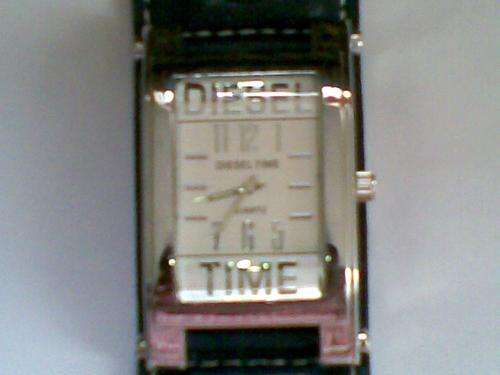 "DIESEL TIME" MENS WATCH-BLACK