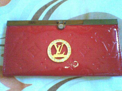 ^^^LOVELY LADIES "L.V"  WALLET-RED^^^