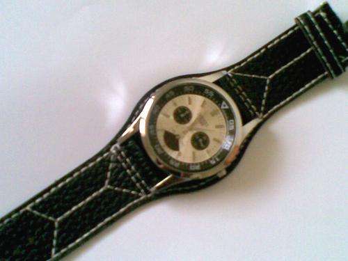 "DIESEL TIME" MENS WATCH-BLACK