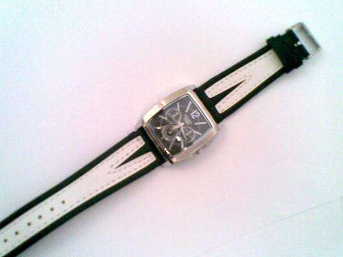 "DIESEL TIME" MENS WATCH-BLACK/WHITE