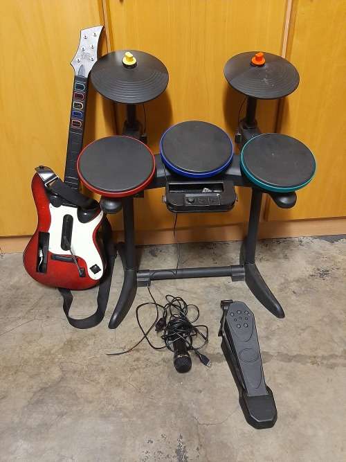 WII Guitar Hero Set
