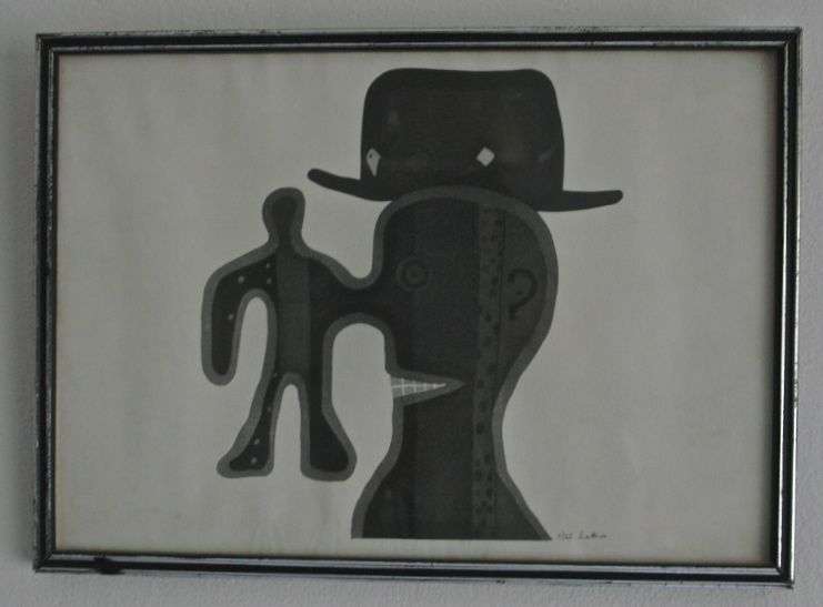 Vintage print by Walter Battis