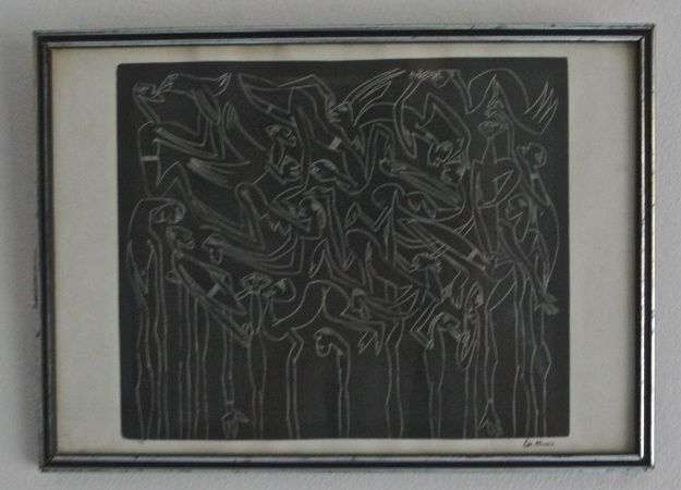 Vintage print by Walter Battis