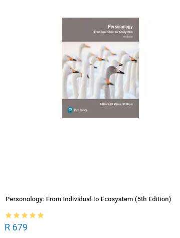 Personology from individual to ecosystem - 5th edition
