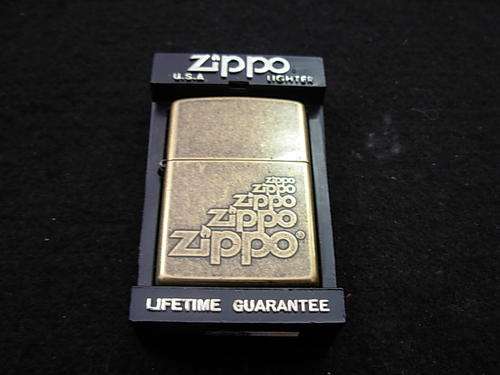 Zippo lighter with zippo emblem as per photo @@@ Crazy R1 Start