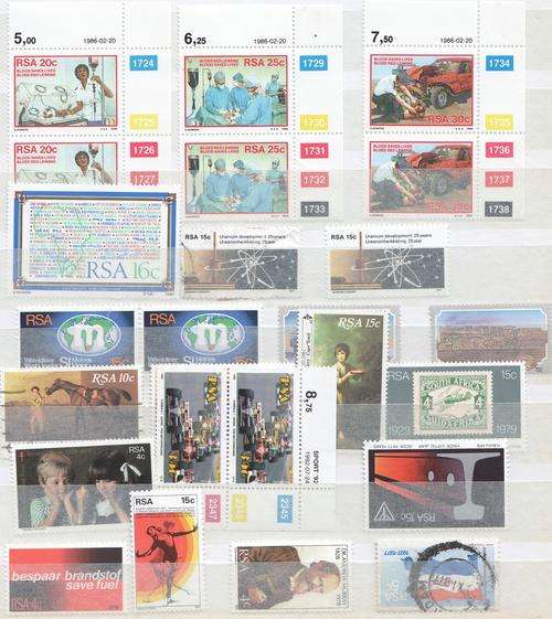 Vintage stamp album filled with some stamps - as per photo