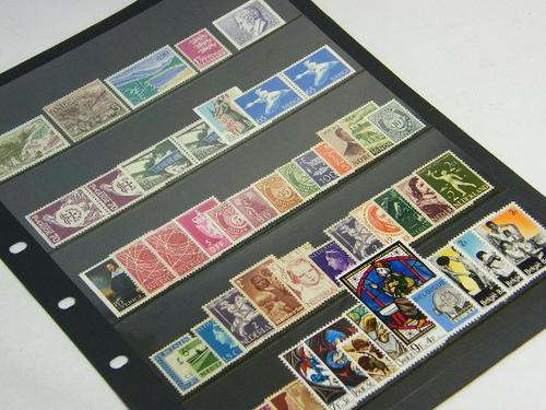 Collection of 50 European mint stamps - as per photo