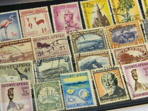 South West Africa - lot of 22 better stamps - as per photo
