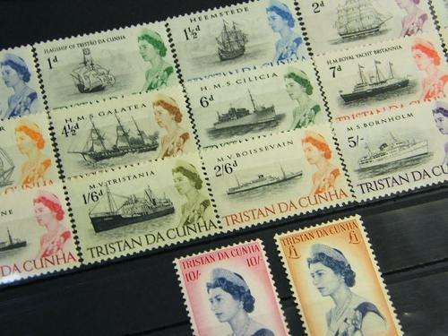 Tristan da Cunha mint stamps - SG 31-44 - book value of R1200 - as per photo