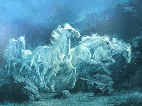 Night Run by Harland Young printing - as per photo