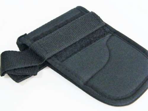 Universal textile material gun holster
