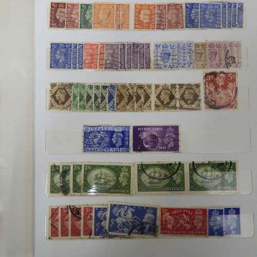 18 Page Commonwealth stock book with over 900 stamps - unresearched