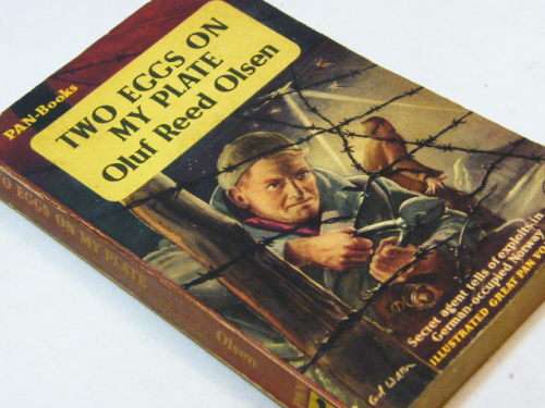 Two eggs on my plate by Oluf Reed Olsen