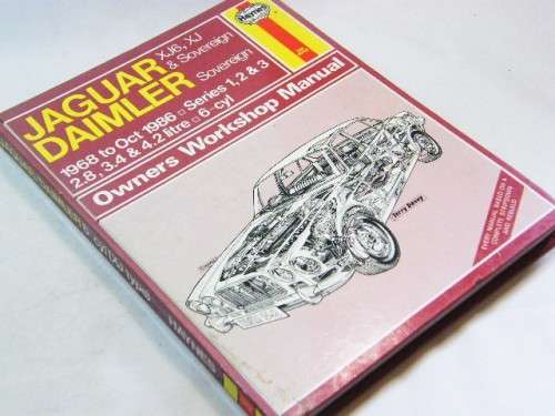 Jaguar Dsimler sovereign owner workshop manual
