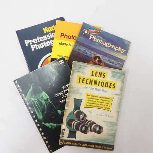 Lot of five photography books