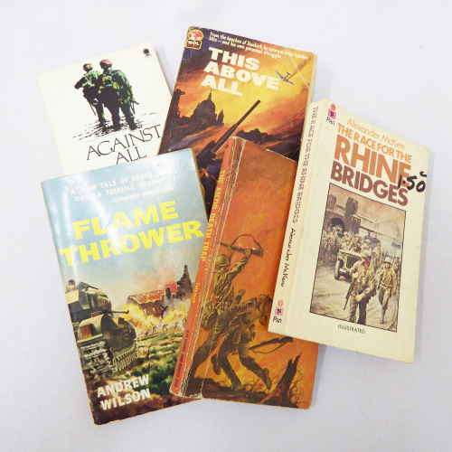 Lot of 5 war story books - As per list