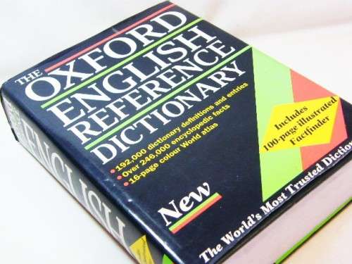 The Oxford english reference dictionary includes 100 page illustrated fact finder - 1996