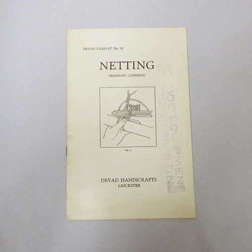 Dryad leaflet No. 92, Netting