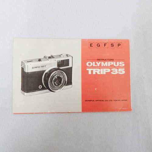 Olympus trip 35 instruction manual