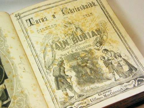 1865 Edition - Turus A'ChriosDuidh by Ian Bunian - Scottish Gaelic - repaired