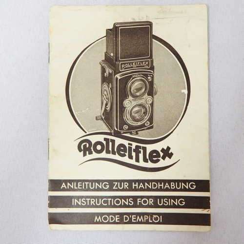 Rolleiflex instruction manual