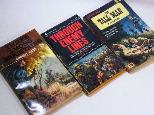 Lot of 3 war story books - non - fiction