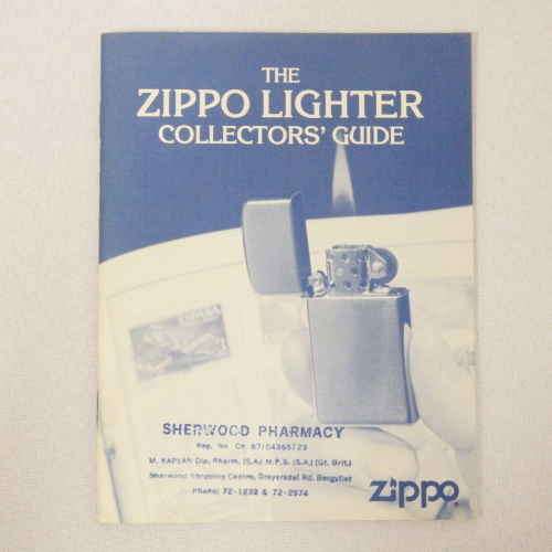 "The Zippo Lighter Collector's Guide" booklet with codes and dates from 1932 - 1990