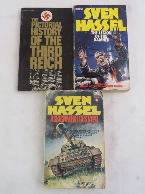 Lot of 3 war books - See discription
