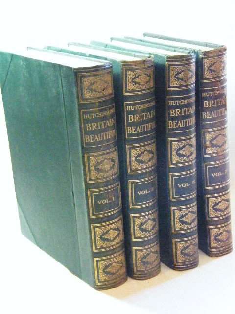 Hutchinson's Britain Beautiful - complete set of 4 volumes