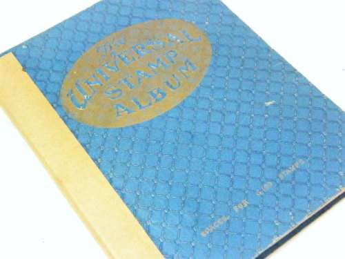 Stamp album with over 250 world stamps