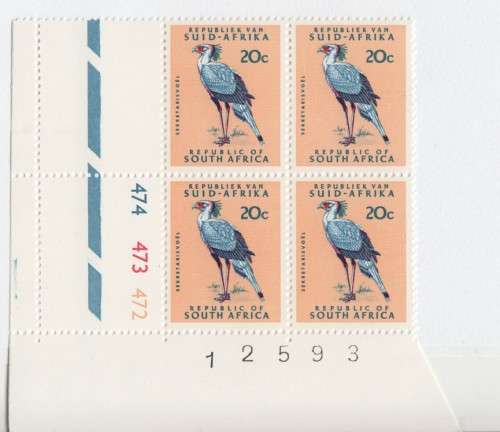 SACC 301a 20c Control block 474 473 472 ( Oct 1972 )