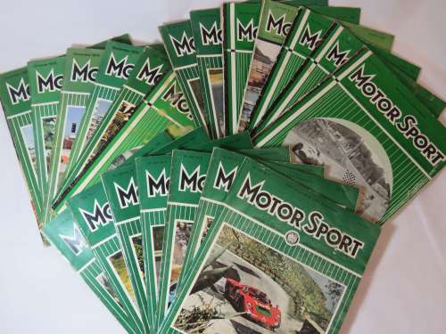 Lot of 20 Motor Sport magazines - See description