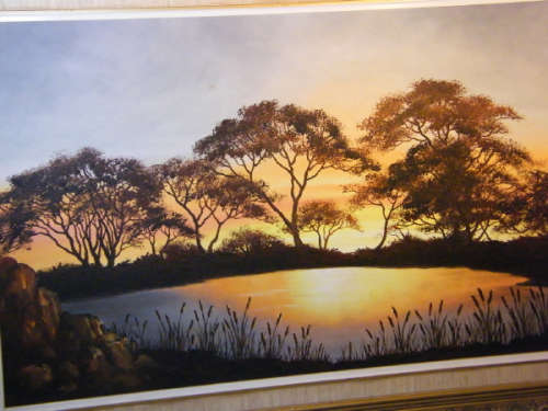 Paula van Emmenis landscape painting